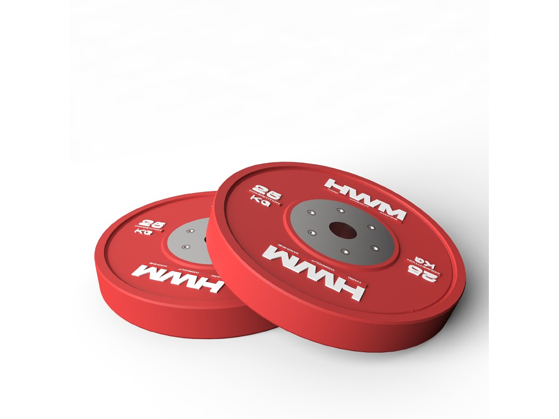 Par Bumper Plates Competición 25kg | HWM® 1