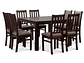 JUEGO DE COMEDOR CIC ÑUBLE 8 SILLAS CHOCOLATE CAFÉ - Miniatura 3
