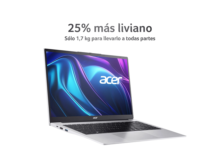 NOTEBOOK ASPIRE LITE AL15-41P-R0ZY-3 | AMD RYZEN 7 5700U | 16GB RAM | 512GB SSD | 15,6' FHD 7