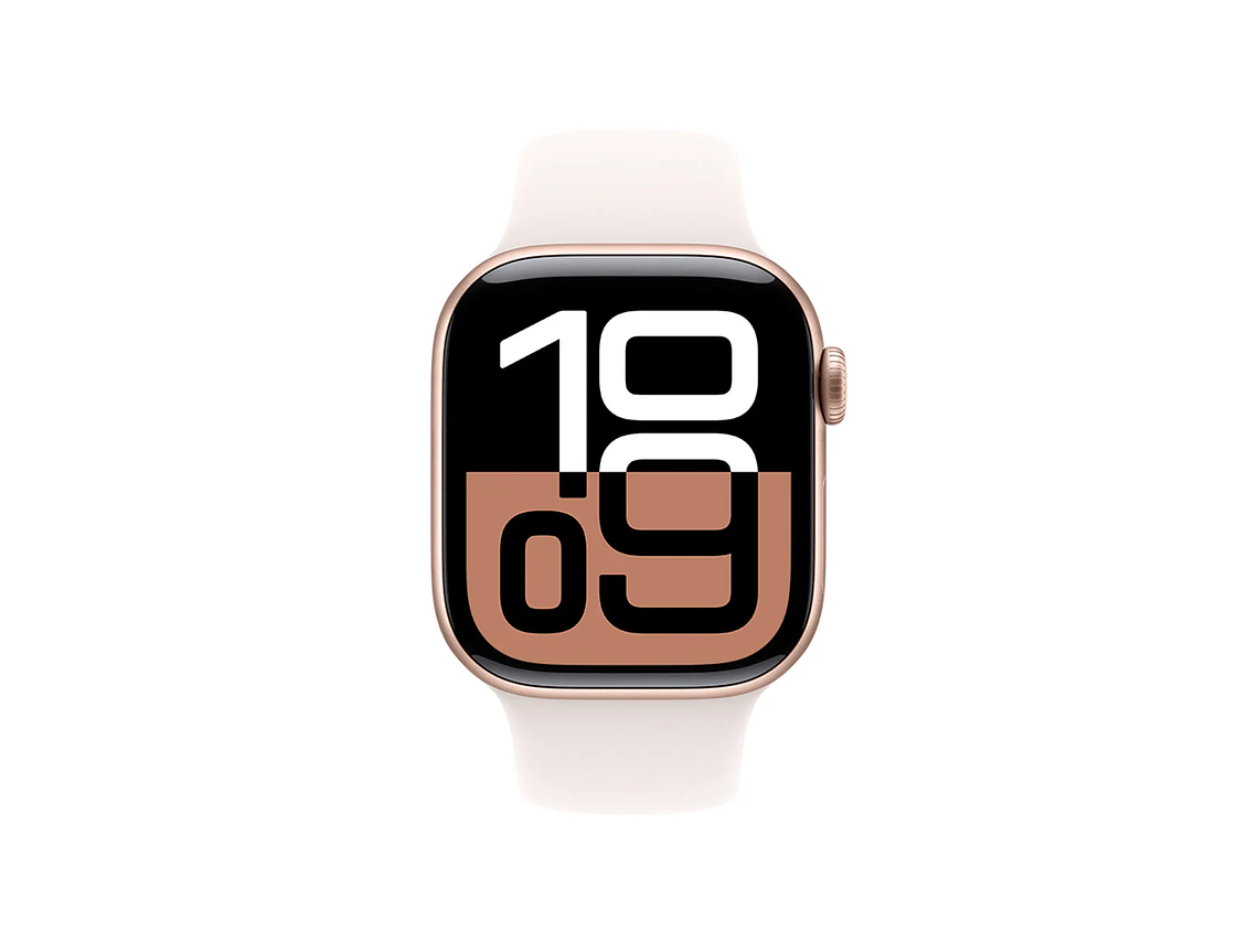 APPLE WATCH SERIE 10 42MM NEGRO ALUMINIO CORREA LOOP DEPORTIVA 1