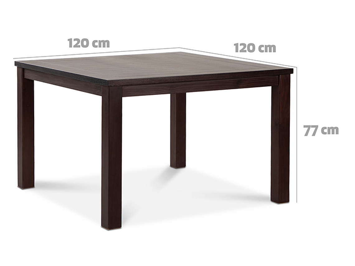 JUEGO DE COMEDOR CIC ÑUBLE 8 SILLAS CHOCOLATE CAFÉ 7