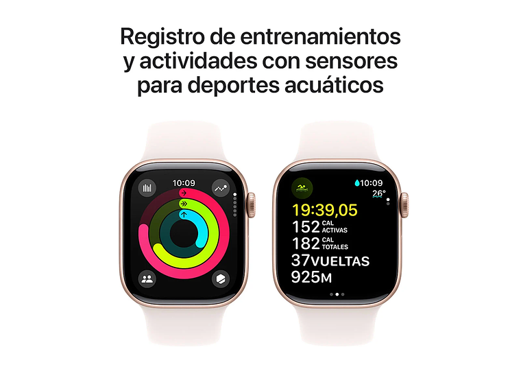 APPLE WATCH SERIE 10 42MM NEGRO ALUMINIO CORREA LOOP DEPORTIVA 7