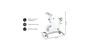 BICICLETA SPINNING Z650 PRO