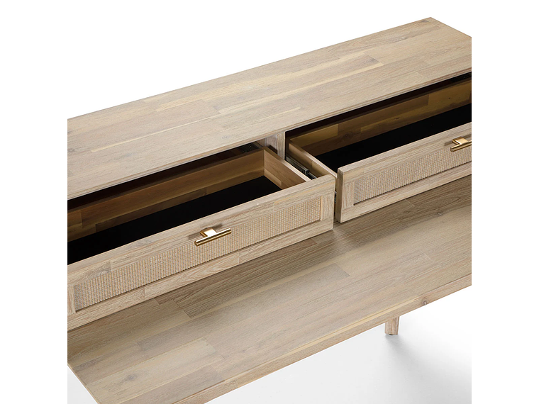 ESCRITORIO ROSEN HALSEY MADERA ACACIA 8