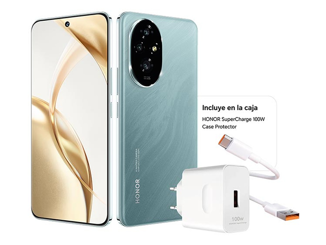 SMARTPHONE HONOR 200 GREEN 256GB 12GB RAM 50MP 6.7” 8