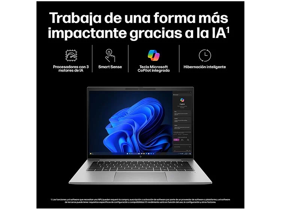 NOTEBOOK HP ZBOOK FIREFLY 16 G11 INTEL CORE ULTRA 7 32GB RAM 1TB SSD NVIDIA RTX A500 16