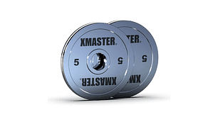 Par Discos Powerlifting Chromed Steel 5kg | XMASTER