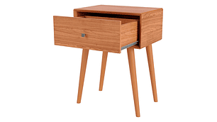 VELADOR DECOCASA TW49 CAST 1 CAJÓN CAFÉ