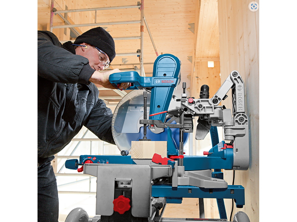 INGLETEADORA 12' BOSCH MODELO GCM 12 GDL 1800 W 7