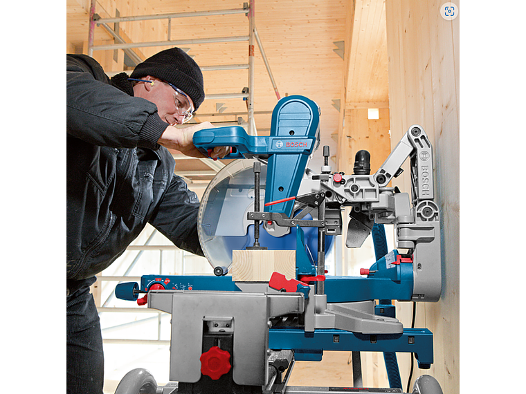 INGLETEADORA 12' BOSCH MODELO GCM 12 GDL 1800 W 7