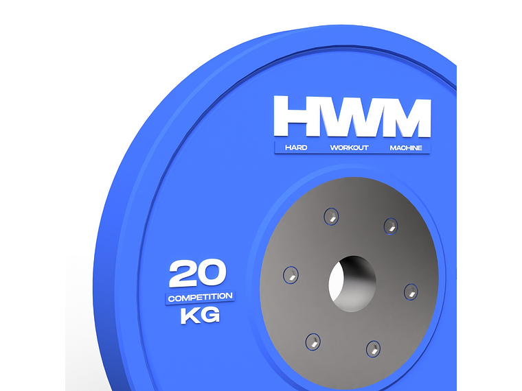 Par Bumper Plates Competición 20kg | HWM® 3