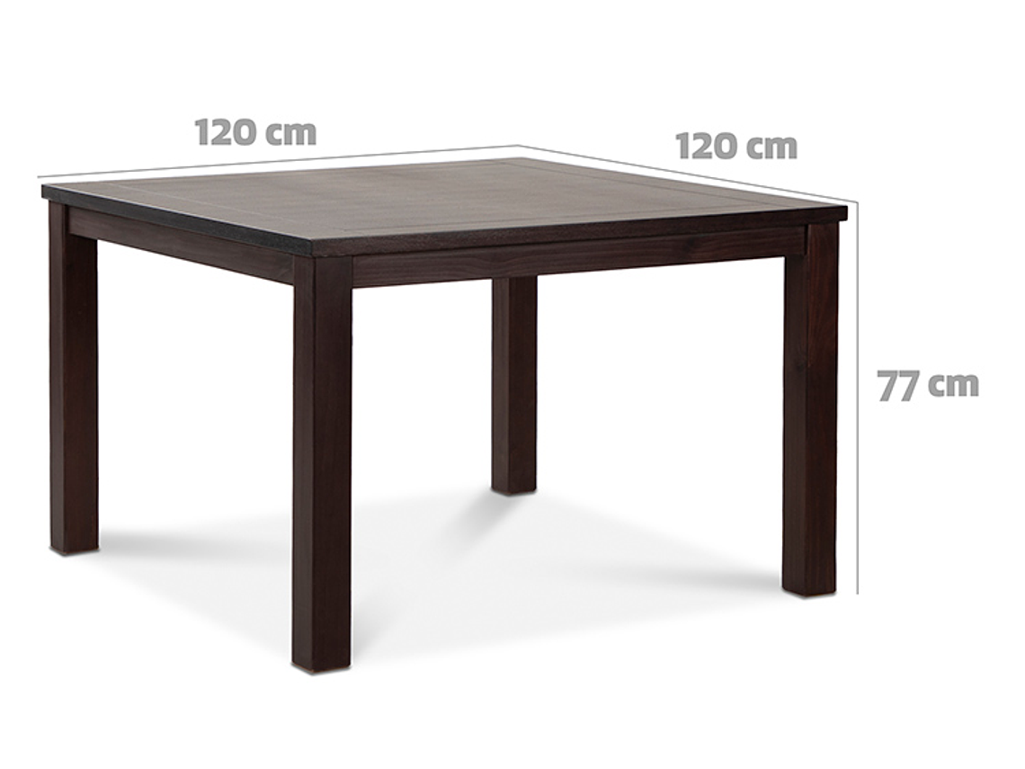 JUEGO DE COMEDOR CIC ÑUBLE 8 SILLAS CHOCOLATE BEIGE 5