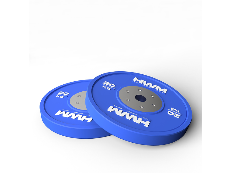 Par Bumper Plates Competición 20kg | HWM® 5