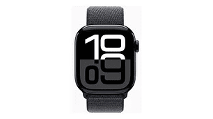 APPLE WATCH SERIES 10 GPS 42MM ALUMINUM CASE SPORT LOOP NEGRO