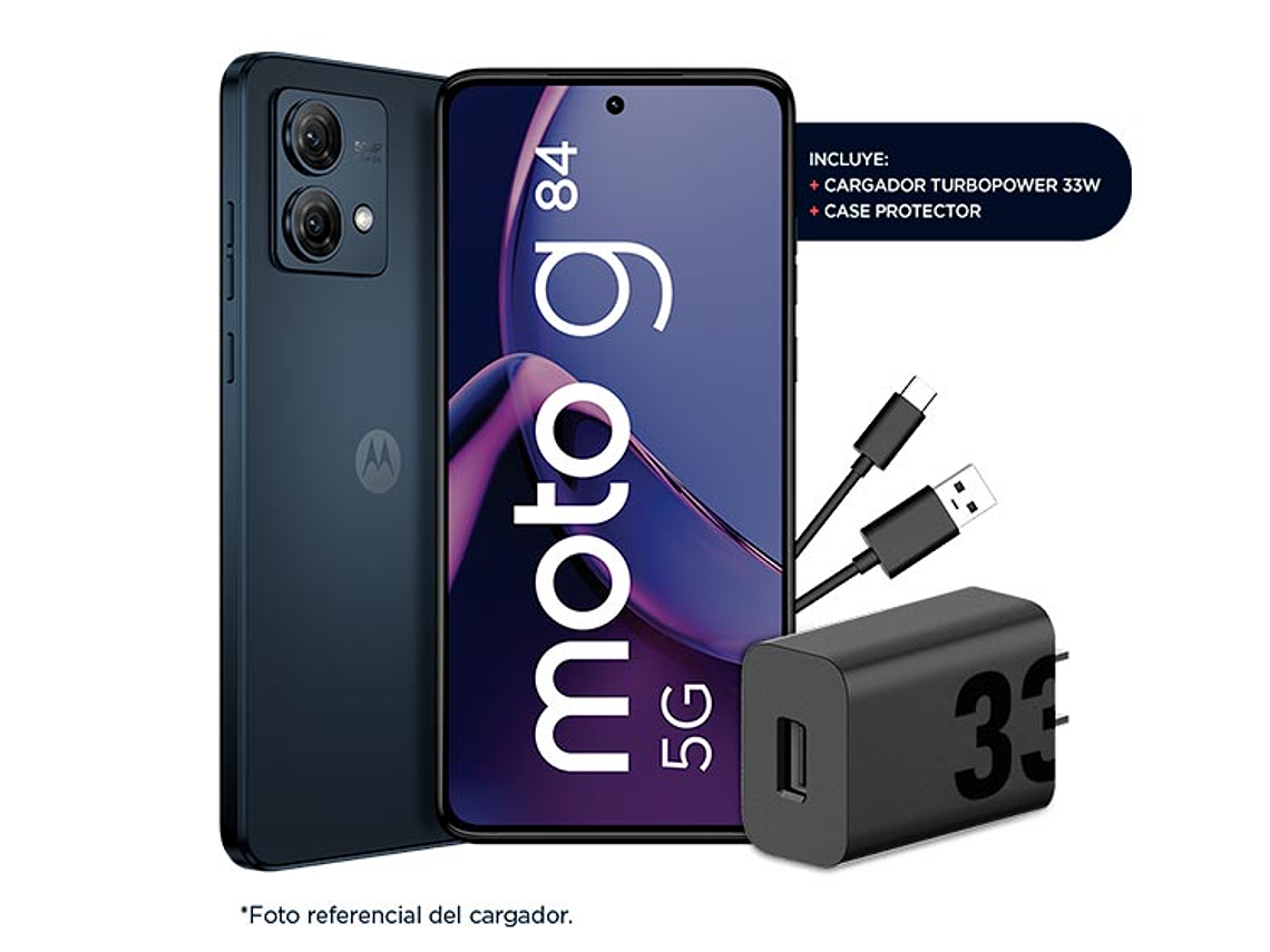 CELULAR MOTOROLA G84 256 GB 8 GB RAM 16MP 6.5