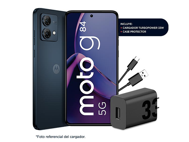 CELULAR MOTOROLA G84 256 GB 8 GB RAM 16MP 6.5
