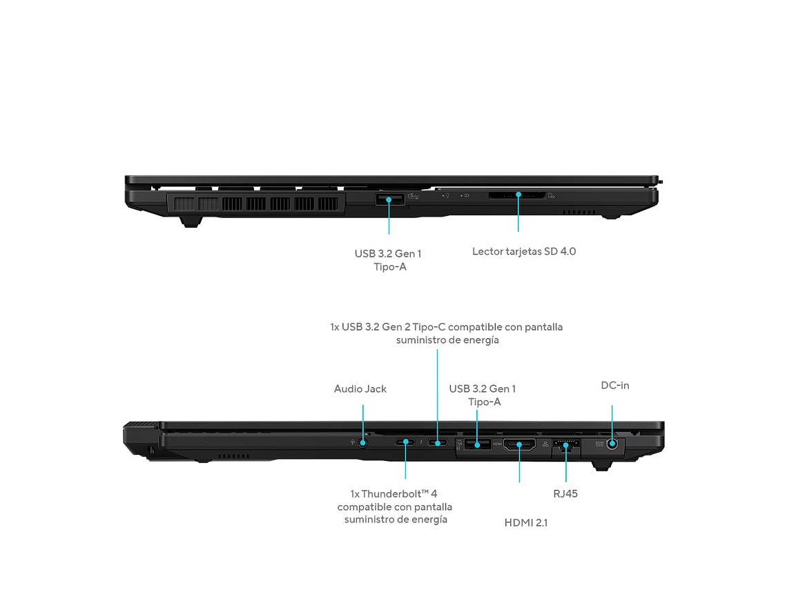NOTEBOOK ASUS VIVOBOOK PRO INTEL 9 16GB RAM 1TB SSD RTX 4050 2