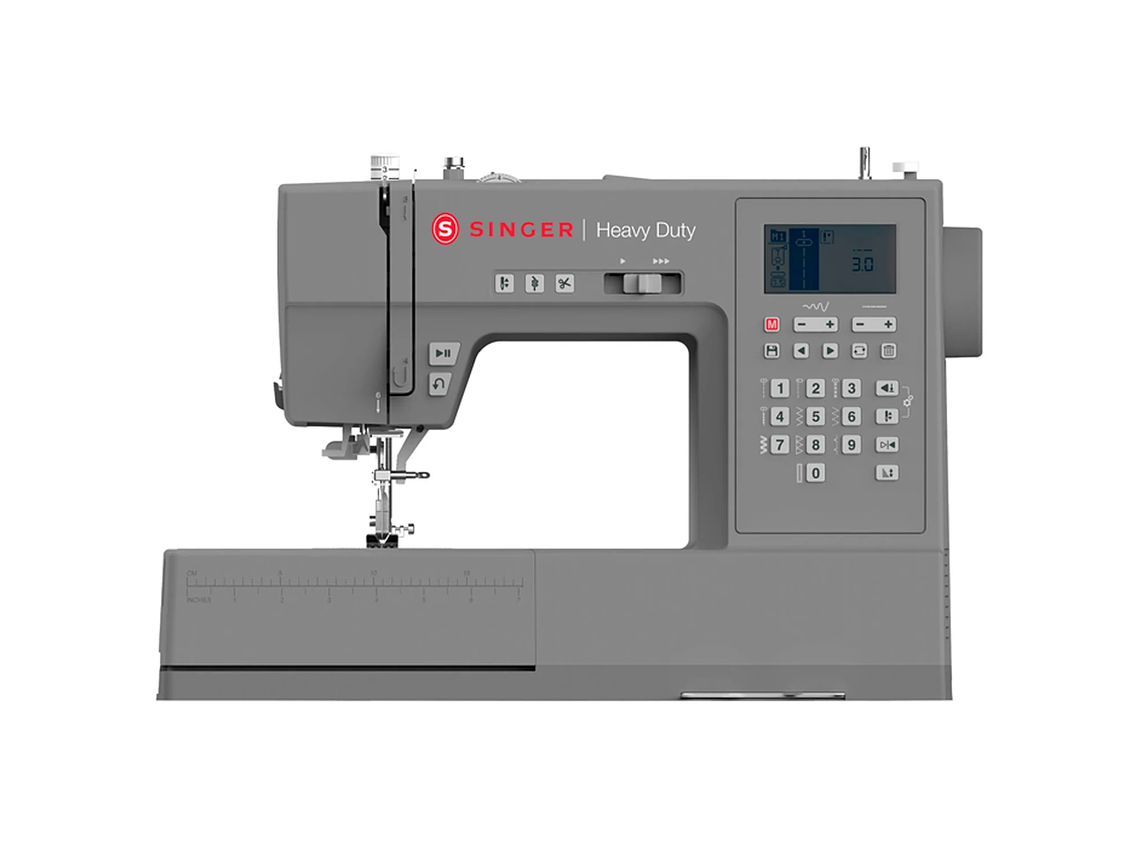 MÁQUINA DE COSER SINGER HEAVY DUTY HD6805C COMPUTARIZADA 1