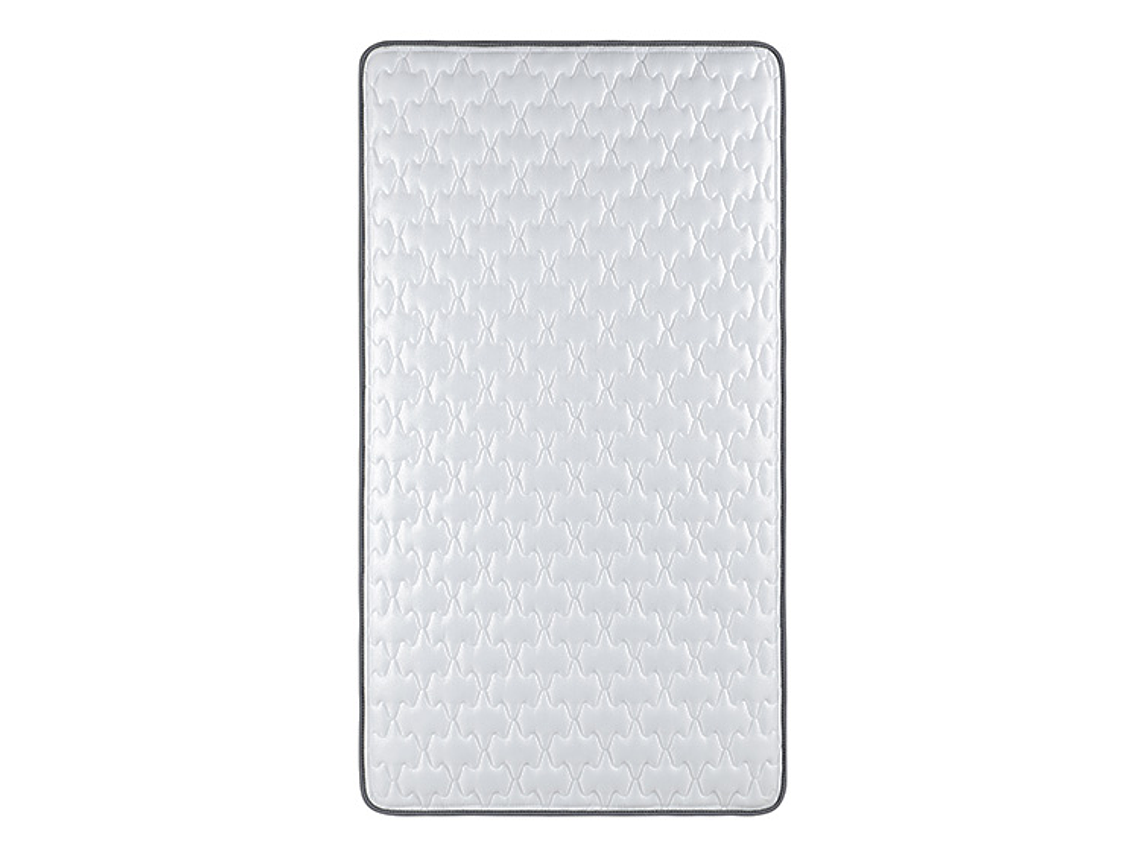 JUEGO DE DORMITORIO ROSEN CAMA EUROPEA WAVE 1 PLAZA + SET TABOR GRIS + ALMOHADAS 5