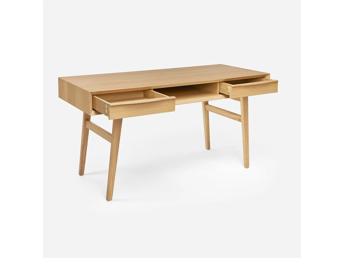 ESCRITORIO ROSEN ELDON NATURAL MADERA 4