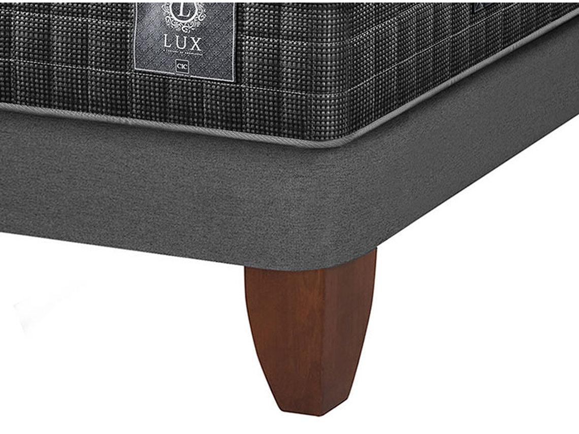 JUEGO DE DORMITORIO CIC CAMA EUROPEA LUX KING + MUEBLES MONTERREY 3