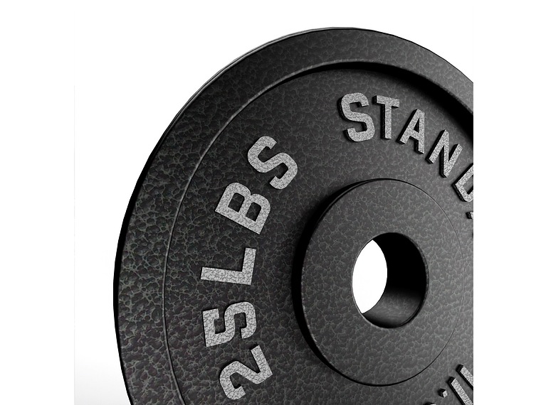 Par Discos Olímpicos 25lb | Barbell Standard 4