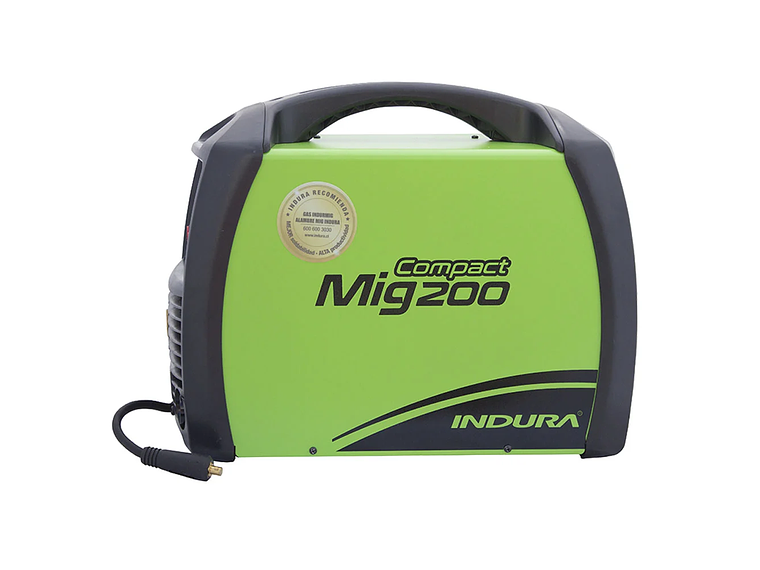 SOLDADORA INDURA COMPACTMIG 200 INVERSORA MIG/MMA/TIG 1