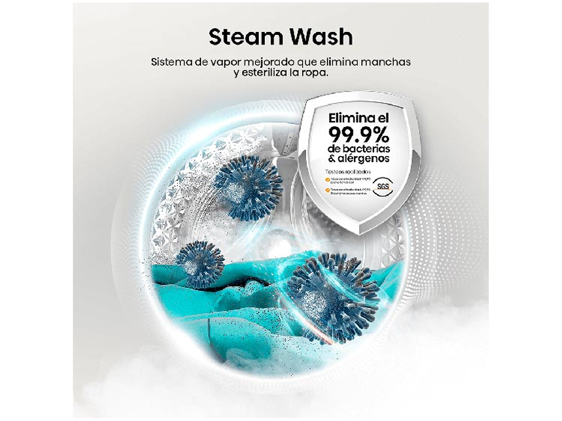 LAVADORA SECADORA HISENSE 14 KG 10 KG CARGA FRONTAL WD3S1443BT 5