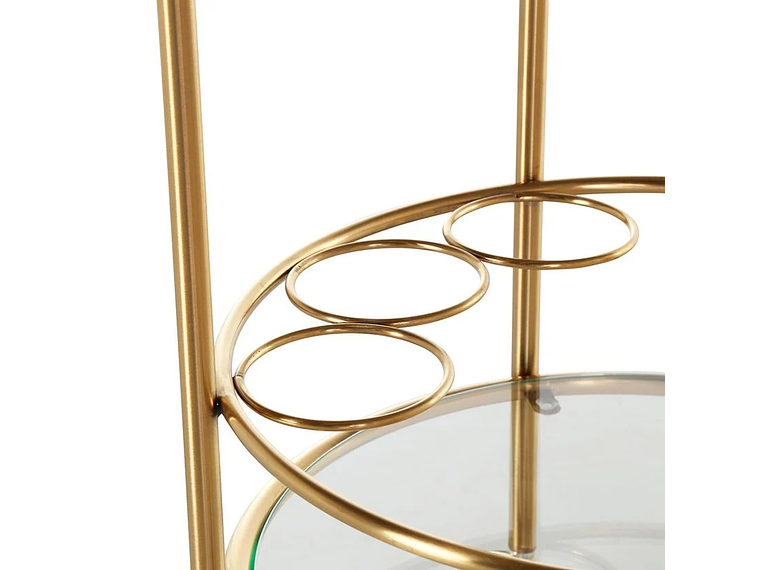 CARRO BAR ROSEN RAVAL BRONCE METAL 4