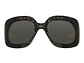 GAFAS DE SOL GUCCI SHIELD-FRAME DE ACETATO PARA MUJER EN NEGRO Y GRIS - Miniatura 1