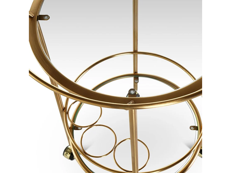 CARRO BAR ROSEN RAVAL BRONCE METAL 6