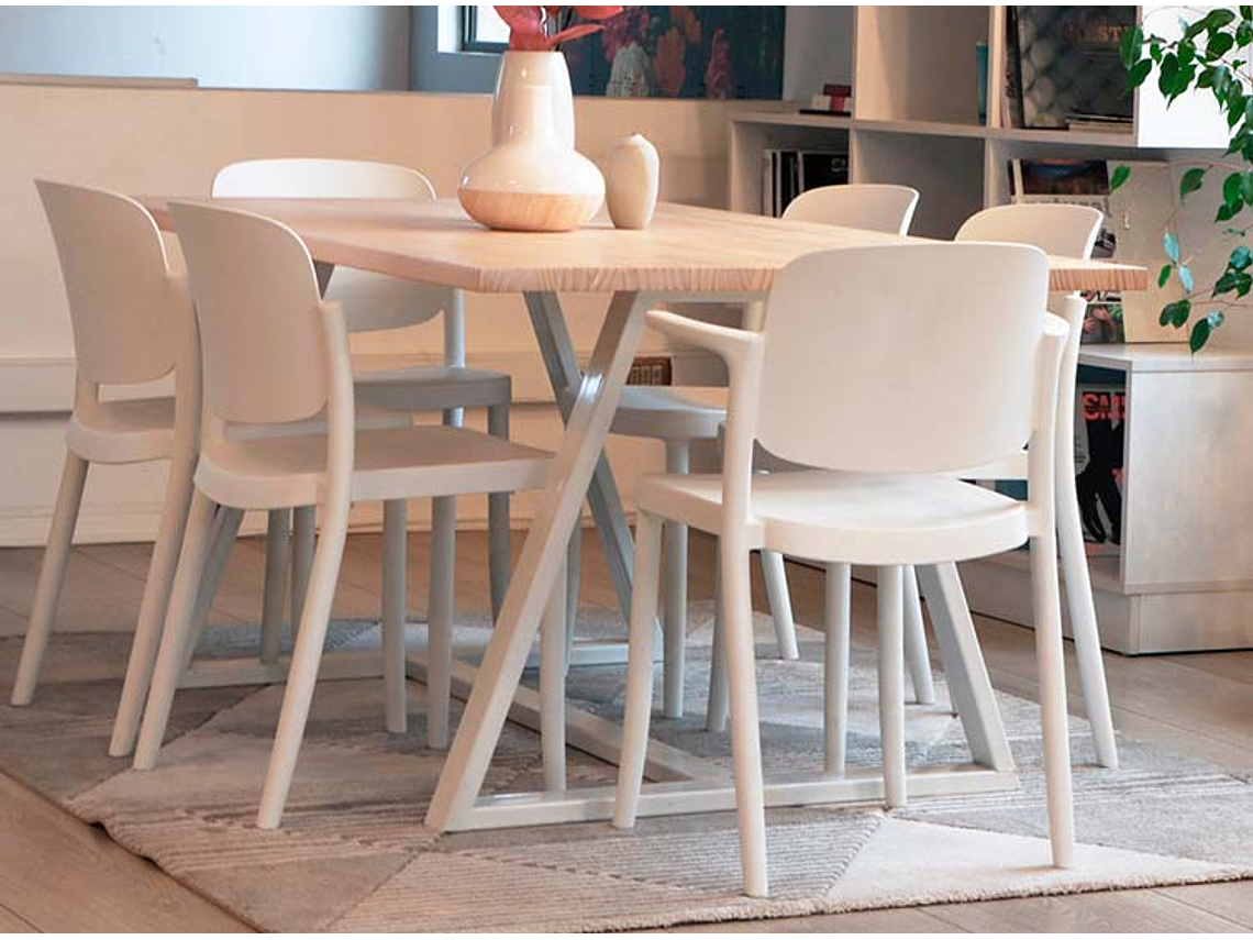 MESA DE COMEDOR MEDULAR PABLO NATURAL 3