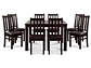 JUEGO DE COMEDOR CIC ÑUBLE 8 SILLAS CHOCOLATE NEGRO - Miniatura 2