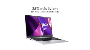 NOTEBOOK ACER ASPIRE LITE LAPTOP AL15-41P-R0ZY-2 AMD RYZEN 7 8 GB RAM 512 GB SSD 15.6