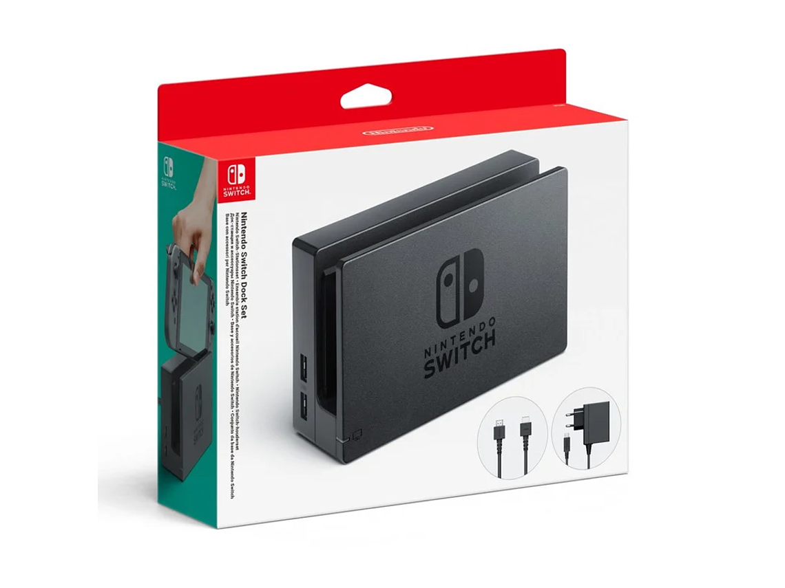 DOCK SET (BASE, ADAPTADOR DE CORRIENTE Y HDMI) PARA SWITCH ORIGINAL - SNIPER 1