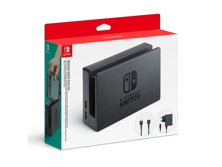 DOCK SET (BASE, ADAPTADOR DE CORRIENTE Y HDMI) PARA SWITCH ORIGINAL - SNIPER 1