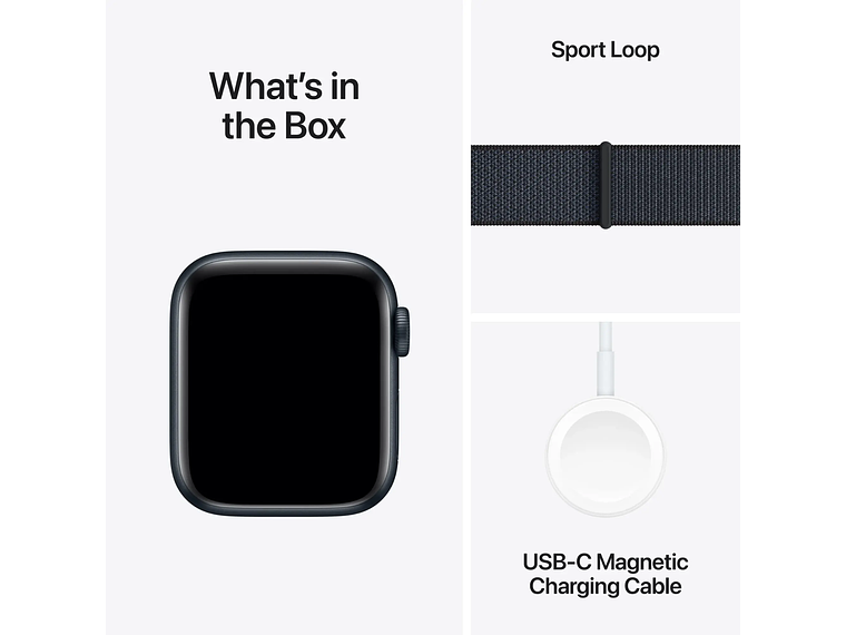 SMARTWATCH APPLE WATCH SE (2ª GENERACIÓN) CAJA MIDNIGHT ALUMINIO 40MM CON CORREA SPORT LOOP - S/M 2