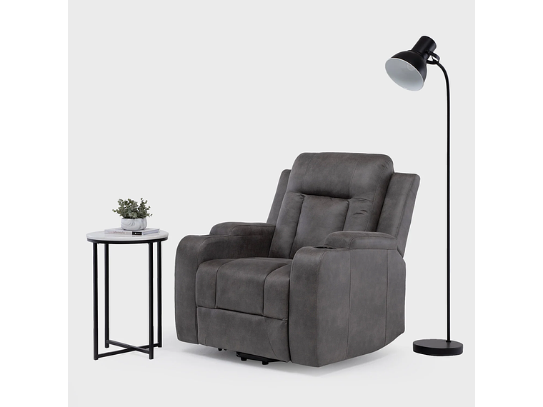 BERGER STAND UP GREY CON VIBROMASAJE 8 PUNTOS + CONTROL REMOTO + CALEFACCION 1