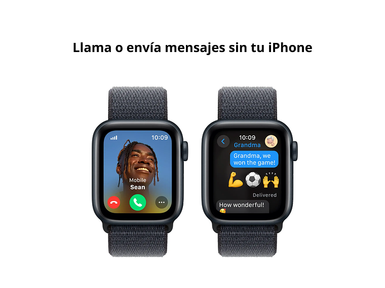 SMARTWATCH APPLE WATCH SE (2ª GENERACIÓN) CAJA MIDNIGHT ALUMINIO 40MM CON CORREA SPORT LOOP - S/M 4