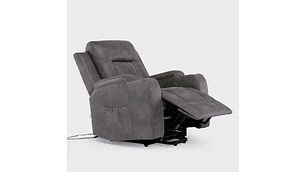 BERGER STAND UP GREY CON VIBROMASAJE 8 PUNTOS + CONTROL REMOTO + CALEFACCION