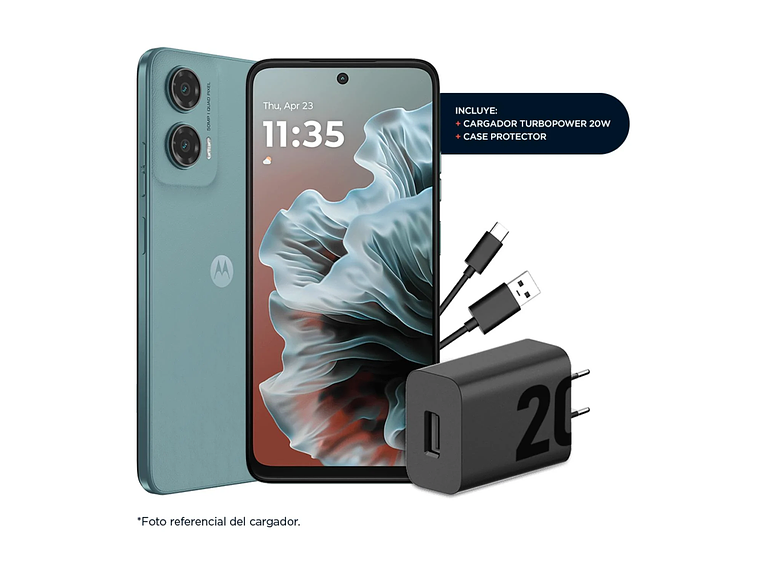 CELULAR MOTOROLA G35 5G 4 GB 128 GB GRIS 5