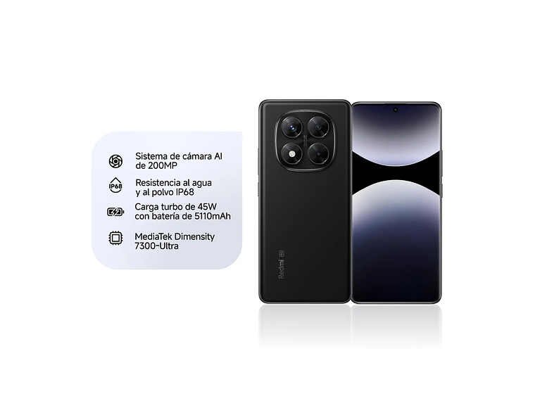 CELULAR REDMI NOTE 14 PRO 5G 256GB MIDNIGHT BLACK 8