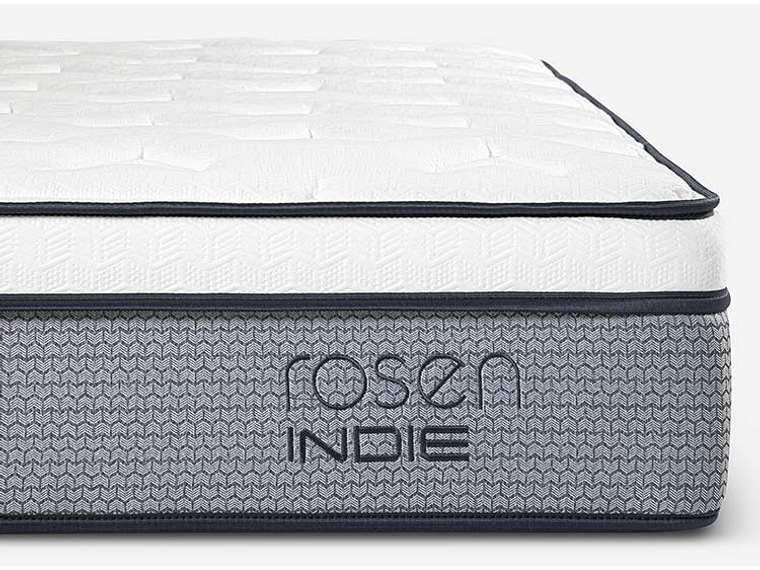 JUEGO DE DORMITORIO ROSEN CAMA EUROPEA INDIE BN 2 PLAZAS + SET ISSEY AZUL 7