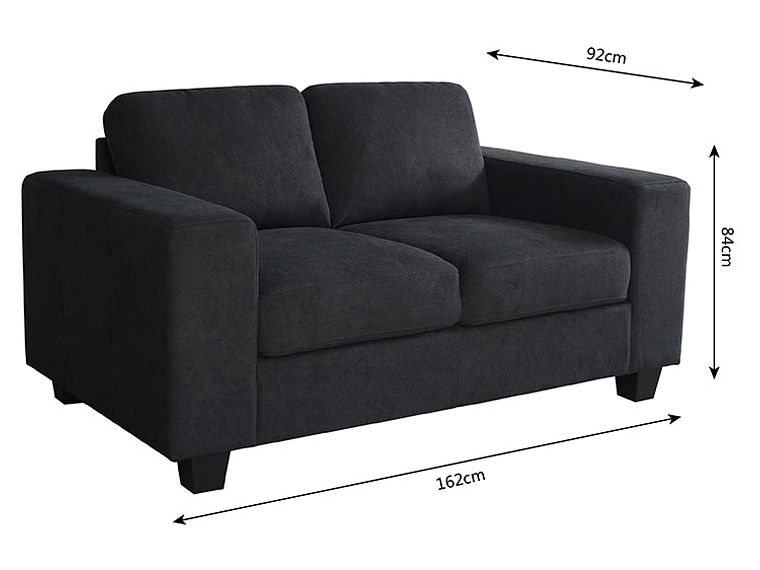 SOFÁ CIC TÁMESIS 2 CUERPOS GRIS 3