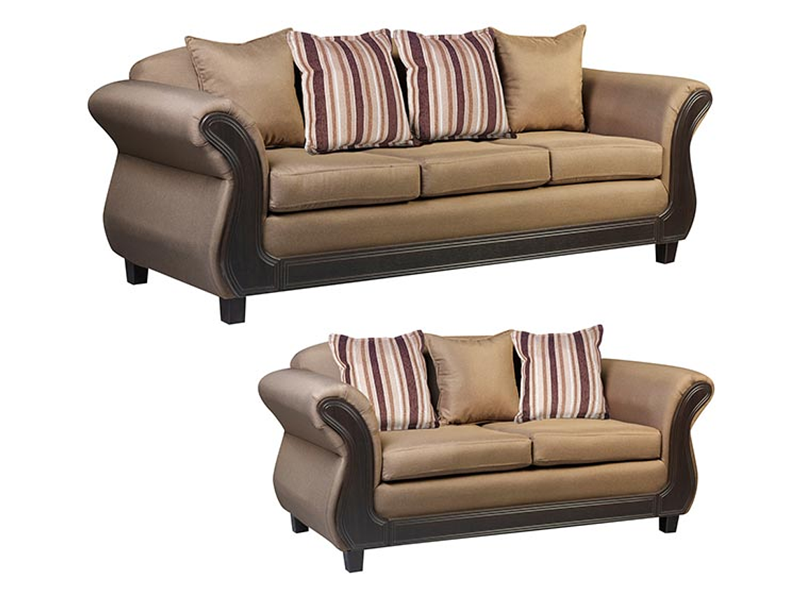 JUEGO DE LIVING INNOVAMUEBLES PALERMO BEIGE 32 1