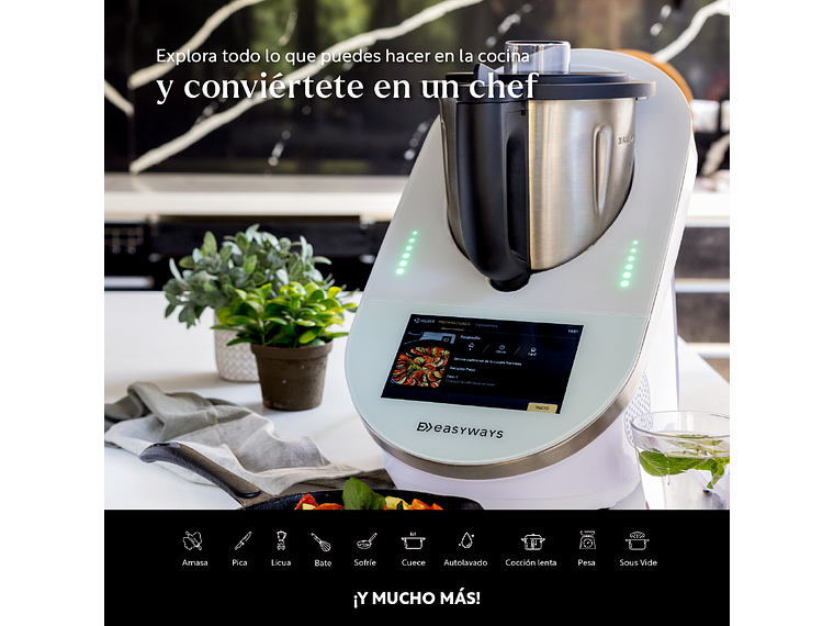 ROBOT DE COCINA KITCHEN SUPER CONNECT 2 L EASYWAYS 2
