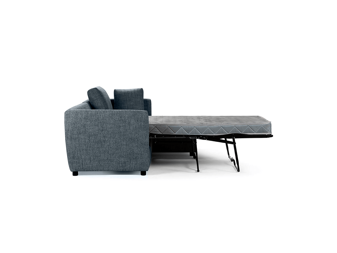 SOFÁ SECCIONAL CAMA ROSEN NOAH DERECHO 3 CUERPOS MELANGE DENIM 3