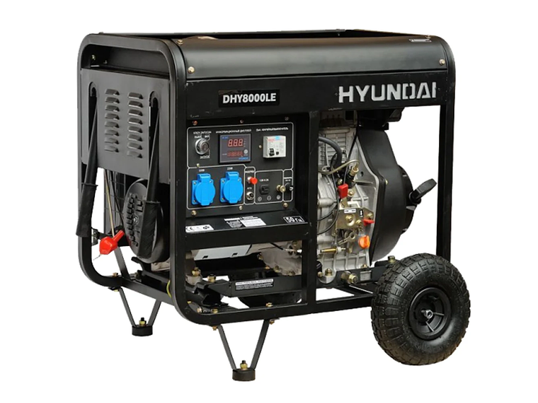 GENERADOR HYUNDAI DIESEL 6/6.5 KW/KVA MOD: 78DHY8000LE 1
