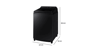 LAVADORA CARGA SUPERIOR SAMSUNG WA80F21S8BZS BE SPOKE 21KG NEGRO