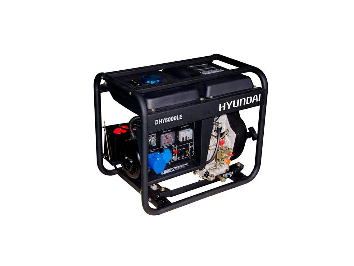 GENERADOR HYUNDAI DIESEL 6/6.5 KW/KVA MOD: 78DHY8000LE 3